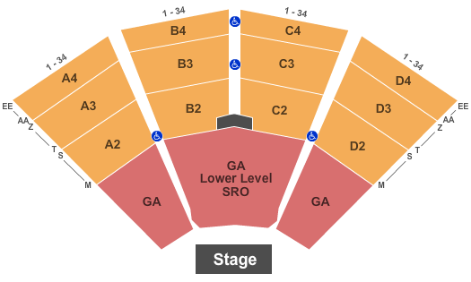 Isleta Casino & Resort Seating Chart