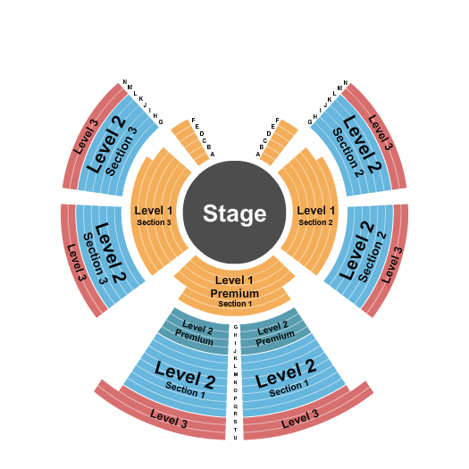 Under The Big Top - Historic Crew Stadium Seating Chart: Cirque Italia - Static