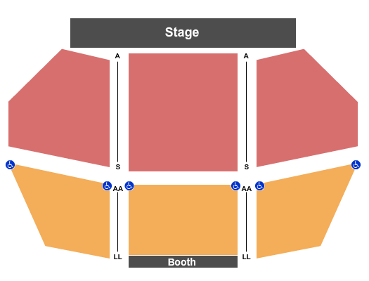 J E Broyhill Civic Center Seating Chart