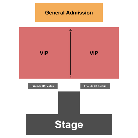 J. Fred Johnson Stadium Seating Chart: Fun Fest