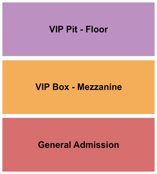 JJ's Live Seating Chart: GA/VIP Box/VIP Pit