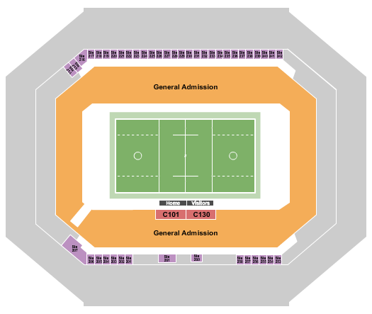 JMA Wireless Dome Seating Chart: Women's Lacrosse