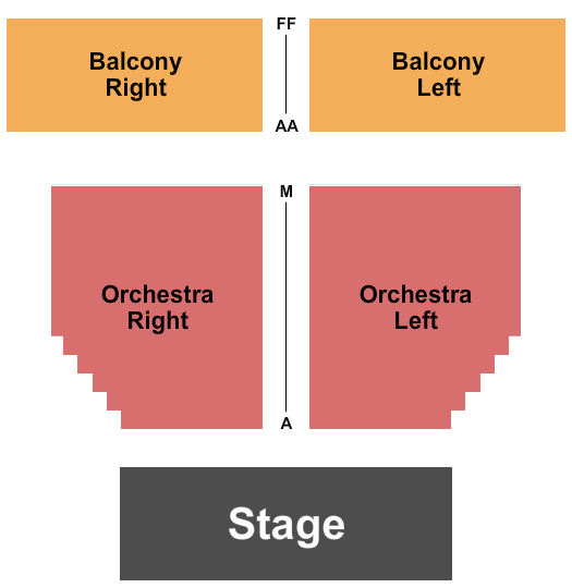 JPT Film & Event Center Seating Chart: Endstage