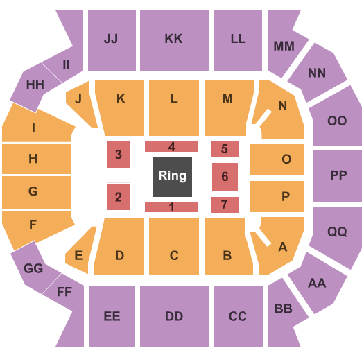 John Q Hammons Arena Seating Chart