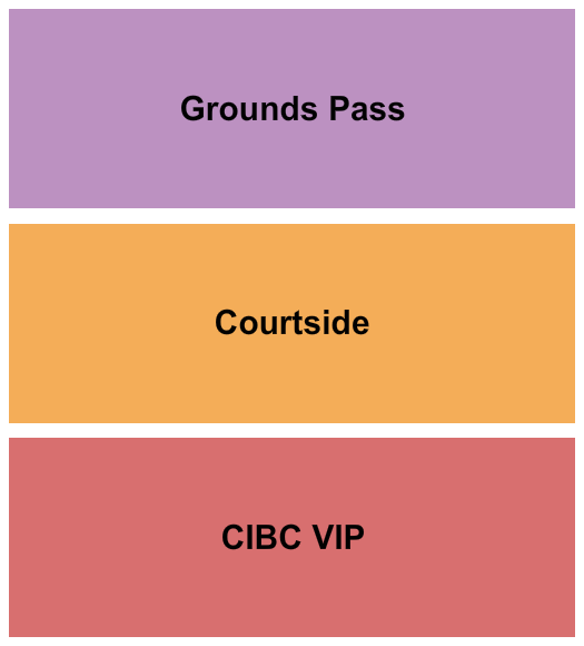 Center Court at Lindner Family Tennis Center Map