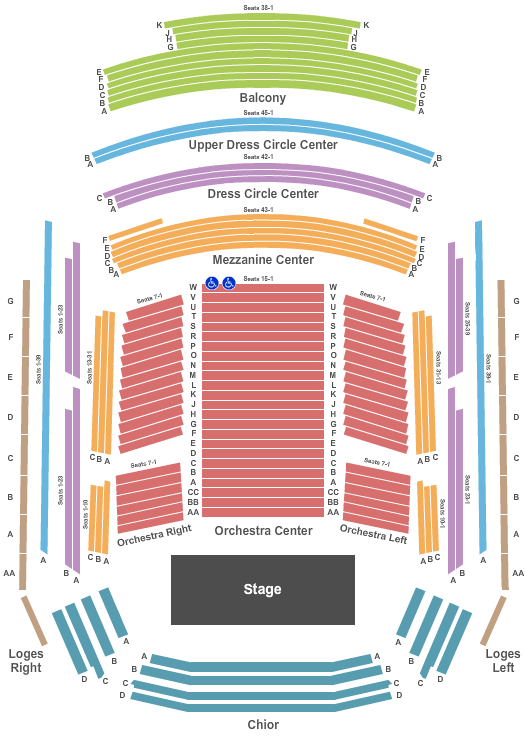 Bob Carr Seating Chart