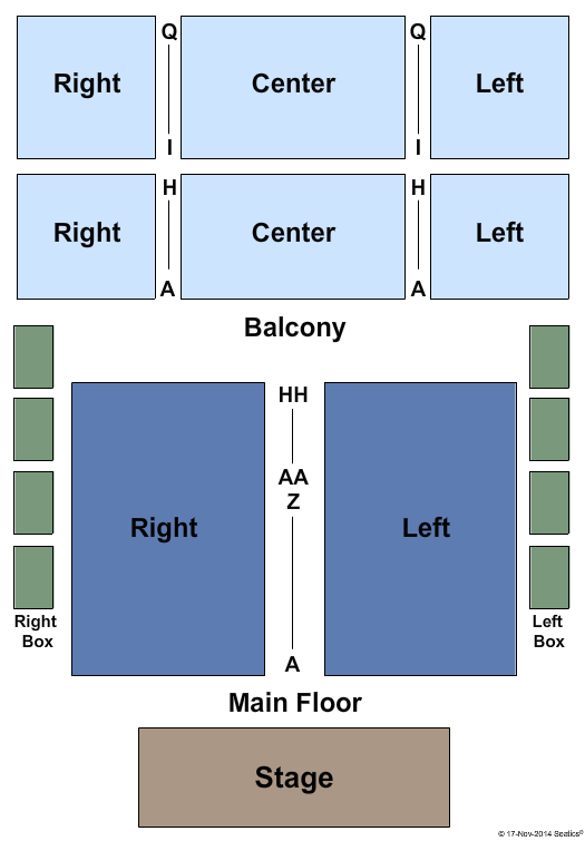 Masonic Theater Detroit Seating Chart