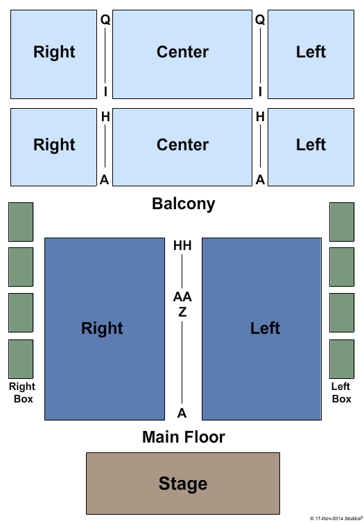 Masonic Temple Theater Detroit Seating Chart