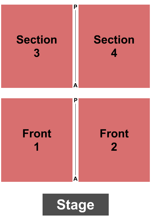 Jackson Convention Complex Seating Chart: Endstage 4