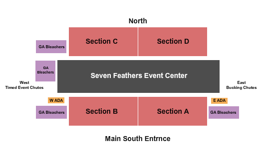 Jackson County Fairground - OR Seating Chart: Rodeo