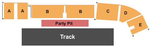Jackson County Fairgrounds - Iowa Seating Chart: Endstage Party Pit