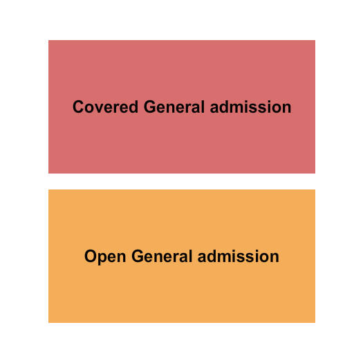 Jackson Hole Rodeo Seating Chart: Covered GA/Open GA