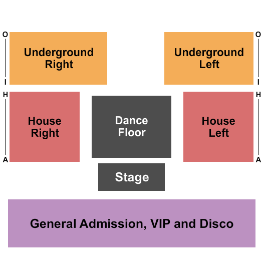 Jackson Park - Chicago Seating Chart: Endstage