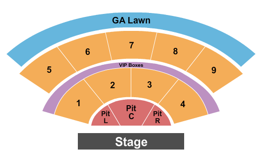 Jacksonville Fairgrounds Amphitheater Seating Chart: Endstage RSV