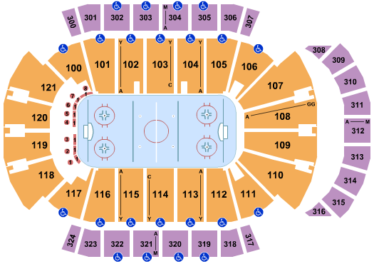 Jeff Dunham Tickets Seating Chart Jacksonville Veterans Memorial Jacksonville Veterans Memorial Arena Seating Chart Hockey