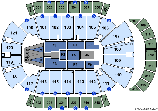 Maroon 5 Jacksonville Veterans Memorial Arena Tickets - Maroon 5 April