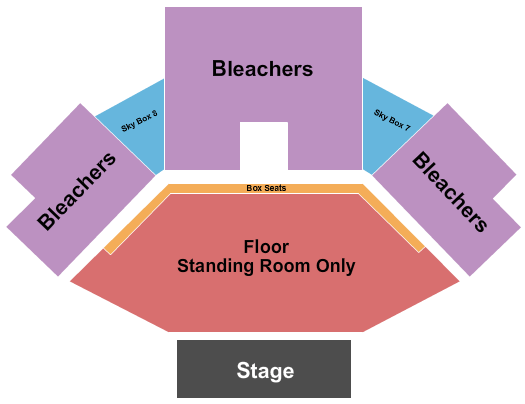 Jacobs Pavilion Seating Chart