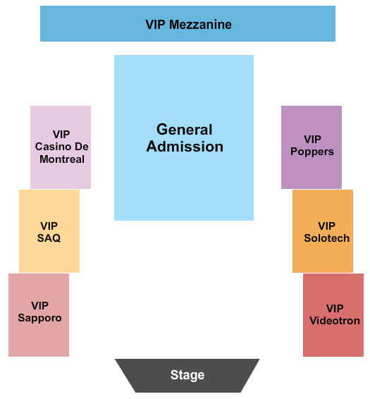 Jacques-cartier Pier In The Old Port Of Montreal Seating Chart: Igloofest