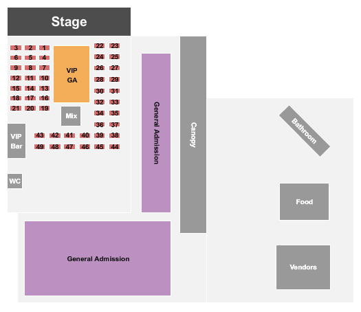 Jam At The Dam Grounds Seating Chart: Jam At The Dam