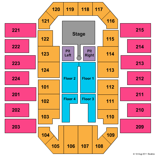 107 Birthday Bash Augusta Tickets 2017 James Brown Arena Seating Chart