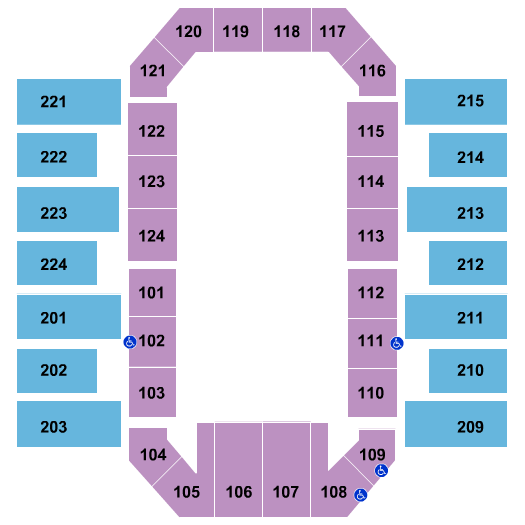 James Brown Arena Seating Chart: Monster Jam