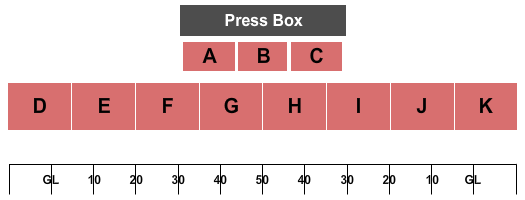 James F. Moore Stadium Seating Chart: DCI
