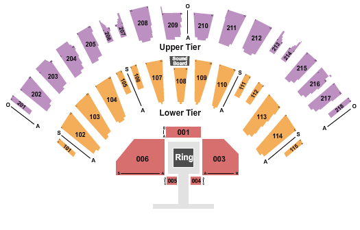 James L Knight Center Seating Chart: Boxing 3
