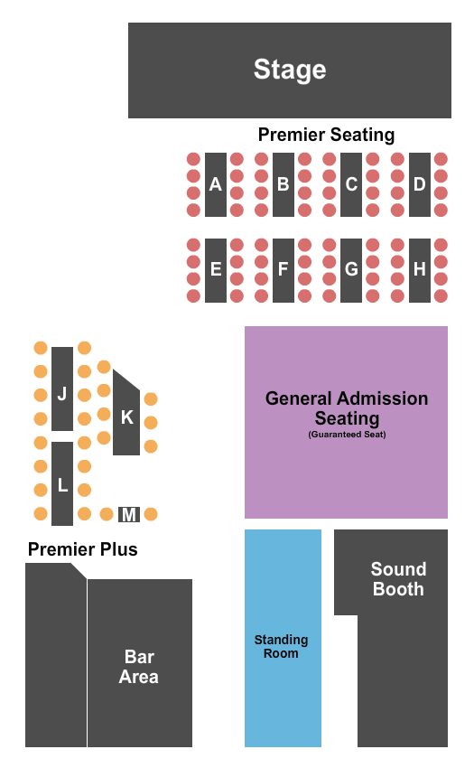 Jammin Java Seating Chart