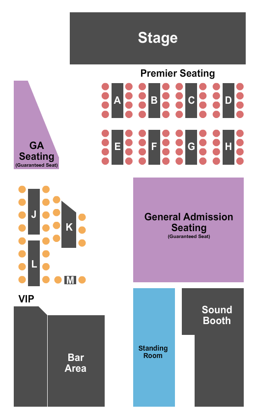 Jammin Java Seating Chart