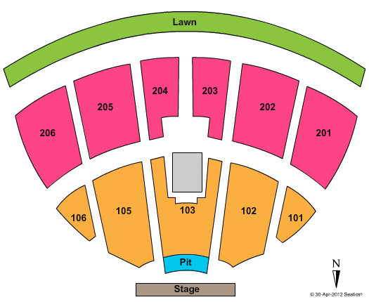 Jay Pritzker Pavilion Seating Chart
