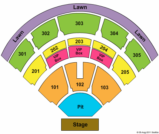 Jiffy Lube Live Seating Chart