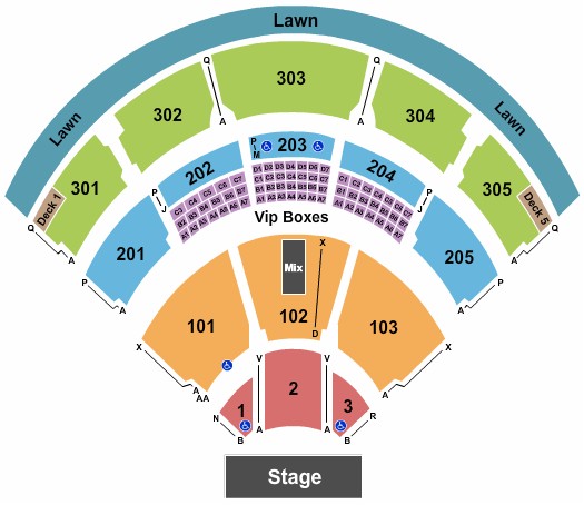 Jiffy Lube Live Seating Chart