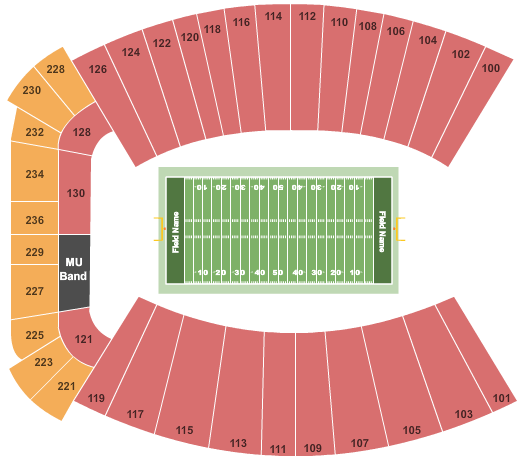 Joan C. Edwards Stadium Map