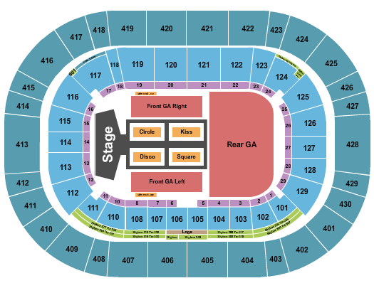 Johan Cruijff Arena Seating Chart: Harry Styles