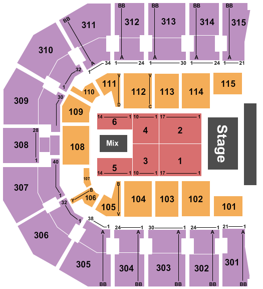 John Paul Jones Arena Seating Chart: Big Time Rush