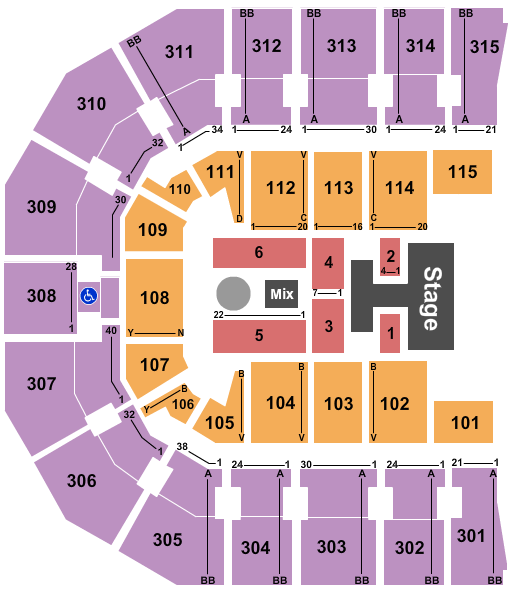 John Paul Jones Arena Seating Chart: Disney's Descendants