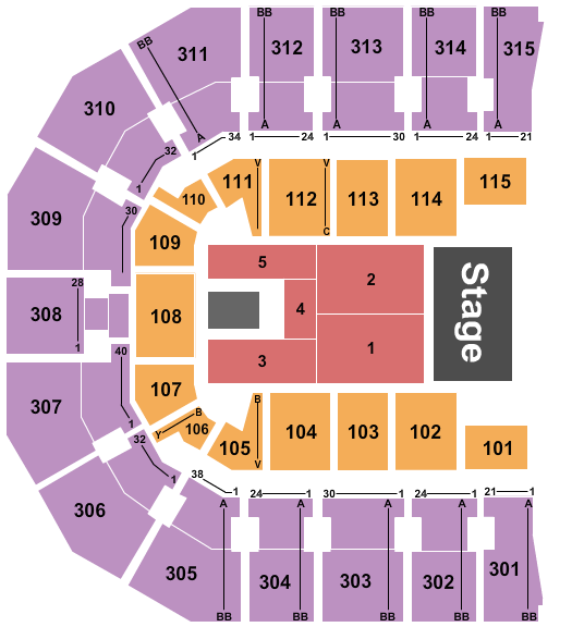 John Paul Jones Arena Seating Chart: TSO