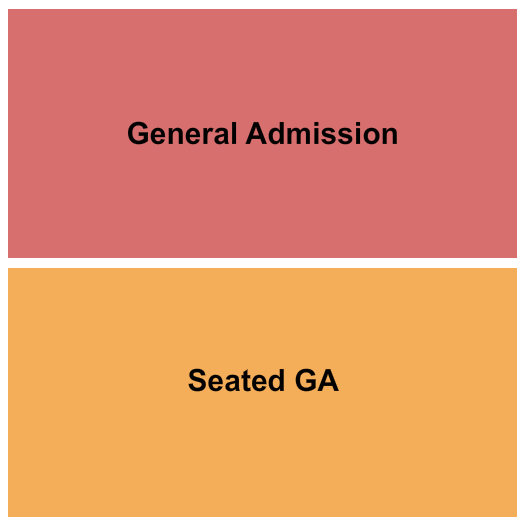 John T. Floore Country Store Seating Chart: GA/Seated GA