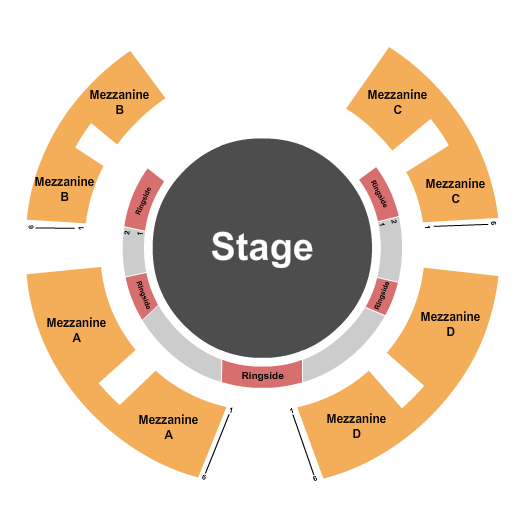 John's Island Park Seating Chart: Circus
