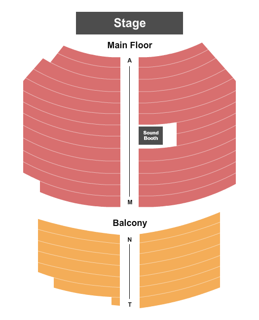 Johnson Hall Theater Map