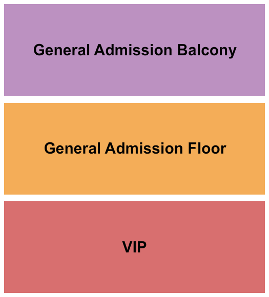 Johnson Street Church of Christ Seating Chart: GA/VIP/Balcony