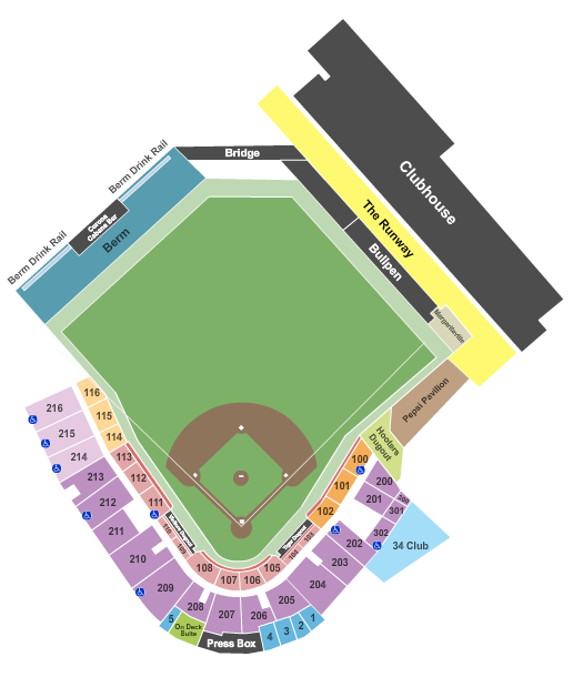 Publix Field at Joker Marchant Stadium Seating Chart: Baseball