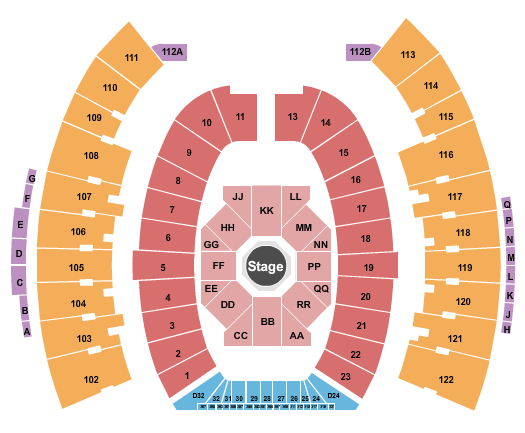 Jones AT&T Stadium Seating Chart: George Strait