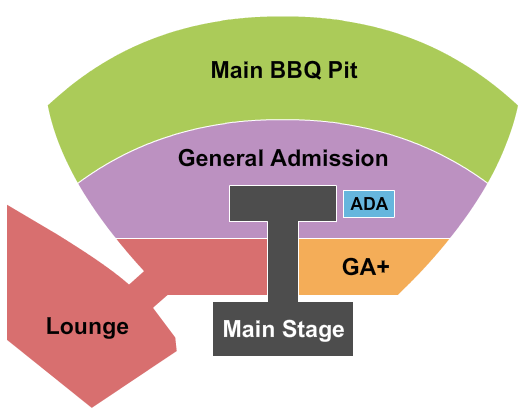 Julian B Lane Riverfront Park Seating Chart: Tampa Pig Jig