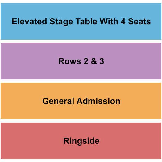 Juliana Restaurant Seating Chart: Micro Wrestling