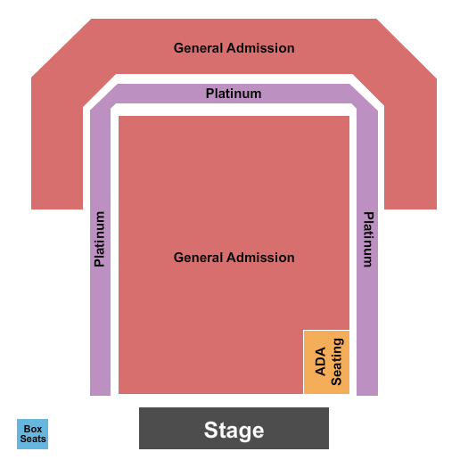 KEMBA Live! Seating Chart: Endstage GA- Platinum 3