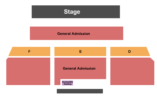 KEMBA Live! Seating Chart: GA/Reserved