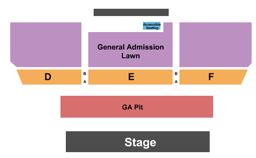 KEMBA Live! Seating Chart: GA Pit/Reserved/GA Lawn