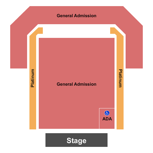 KEMBA Live! Seating Chart: Endstage GA- Platinum 2