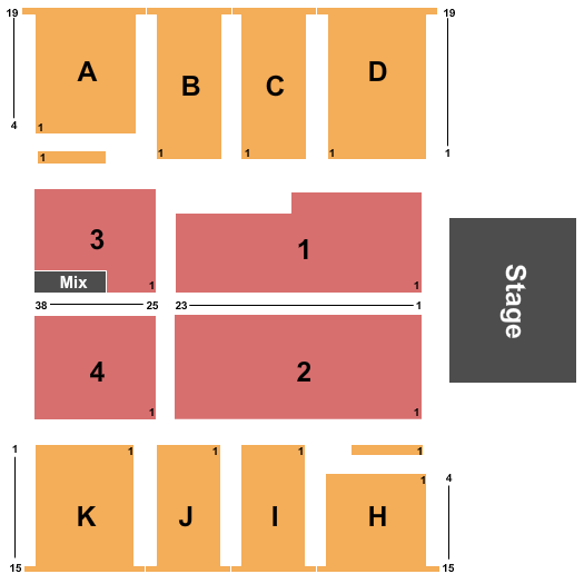 Kaiser Permanente Arena Seating Chart